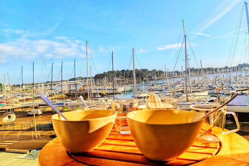 Les Balcons De La Trinite - Vue Sur Mer Et Le Port エクステリア 写真